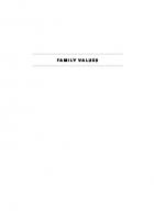 Family Values: The Ethics of Parent-Child Relationships [Course Book ed.]
 9781400852543