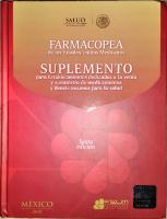 FEUM SUPLEMENTO para Establecimientos dedicados a la venta y suministro de medicamentos y demás insumos para la salud [6 ed.]