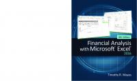 Financial Analysis with Microsoft Excel [8 ed.]
 1337298042, 9781337298049