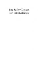 Fire Safety Design for Tall Buildings
 9780367444525, 9781003009818