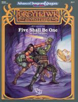 Five Shall Be One (Advanced Dungeons & Dragons Greyhawk Module WGS1)
 1560760702, 9781560760702