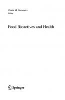 Food Bioactives and Health (Food Bioactive Ingredients)
 3030574687, 9783030574680