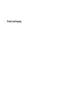 Food packaging: Materiali, tecnologie e soluzioni (Italian Edition)
 8847014565, 9788847014565
