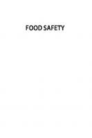 Food safety: past, present, and predictions
 9780128182192, 2052052062, 0128182199