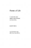 Forms of Life: Character and Moral Imagination in the Novel
 9780300156843