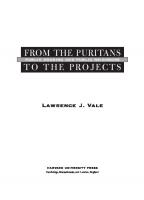 From the Puritans to the Projects: Public Housing and Public Neighbors
 9780674044579