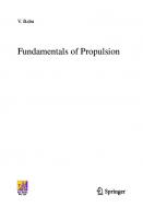 Fundamentals of Propulsion
 3030799441, 9783030799441