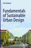 Fundamentals of Sustainable Urban Design
 9783030608644, 9783030608651