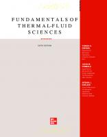 Fundamentals of Thermal-Fluid Sciences [6 ed.]
 9781260597585, 126059758X
