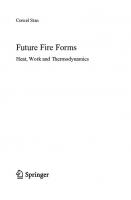Future Fire Forms: Heat, Work and Thermodynamics
 9783031120800, 9783031120817
