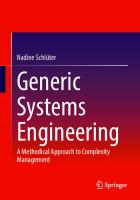 Generic Systems Engineering: A Methodical Approach to Complexity Management
 3662679930, 9783662679937