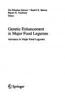 Genetic Enhancement in Major Food Legumes: Advances in Major Food Legumes
 3030644995, 9783030644994