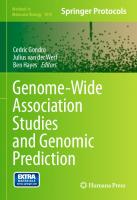 Genome-Wide Association Studies and Genomic Prediction (Methods in Molecular Biology, 1019)
 1627034463, 9781627034463