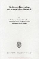 Geschichte merkantilistischer Ideen und Praktiken: Studien zur Entwicklung der ökonomischen Theorie II [1 ed.]
 9783428451104, 9783428051106