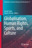 Globalisation, Human Rights, Sports, and Culture (Globalisation, Comparative Education and Policy Research, 37)
 3031384563, 9783031384561