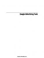 Google Advertising Tools: Cashing in with AdSense and AdWords (Animal Guide) [2nd ed.]
 0596155794, 9780596155797