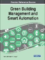 Green Building Management and Smart Automation
 1522597549, 9781522597544