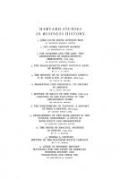 Guide to Business History: Materials for the Study of American Business History and Suggestions for Their Use [Reprint 2014 ed.]
 9780674493124, 9780674187078