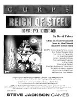 GURPS Reign of Steel
 1556343302