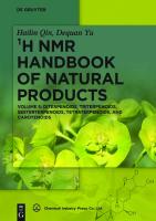 ¹H NMR Handbook of Natural Products. Volume 5: Diterpenoids, Triterpenoids, Sesterterpenoids, Tetraterpenoids, and Carotenoids [5]
 9783110631104