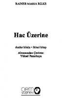 Hac Üzerine Dualar Kitabı II [2, 1 ed.]
 9789754068580