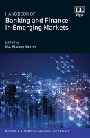 Handbook of Banking and Finance in Emerging Markets
 1800880898, 9781800880894