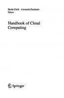 Handbook Of Cloud Computing
 9781441965233, 9781441965240, 1441965238