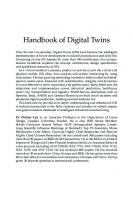 Handbook of Digital Twins [1 ed.]
 1032546077, 9781032546070