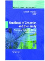 Handbook of Genomics and the Family: Psychosocial Context for Children and Adolescents (Issues in Clinical Child Psychology)
 1441957995, 9781441957993