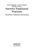 Harmful Traditional Practices: Prevention, Protection, and Policing [1st ed.]
 9781137533111, 9781137533128