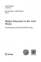 Higher Education in the Arab World: New Priorities in the Post COVID-19 Era
 3031075382, 9783031075384