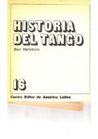 Historia del tango [1 ed.]