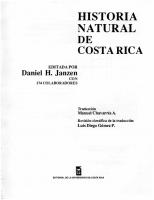 Historia natural de Costa Rica [1 ed.]
 9977671699