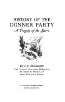 History of the Donner Party: A Tragedy of the Sierra
 9781503621121