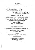 History of Virginia [1]