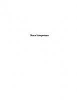 Homo Interpretans: Towards a Transformation of Hermeneutics
 1786608847, 9781786608840