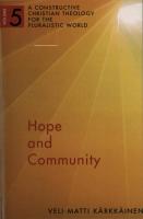 Hope and Community
 9780802868572, 0802868576