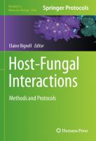 Host-Fungal Interactions: Methods and Protocols (Methods in Molecular Biology, 2260)
 107161181X, 9781071611814