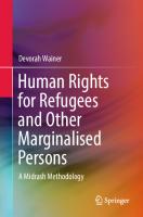 Human Rights for Refugees and Other Marginalised Persons: A Midrash Methodology
 9811635706, 9789811635700