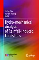 Hydro-mechanical Analysis of Rainfall-Induced Landslides
 9811507600, 9789811507601