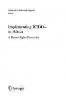 Implementing REDD+ in Africa: A Human Rights Perspective
 3031393961, 9783031393969