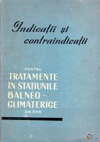 Indicatii si contraindicatii pentru tratamente in statiunile balneoclimaterice