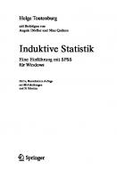 Induktive Statistik: Eine Einführung mit SPSS für Windows (Springer-Lehrbuch) (German Edition)
 3540242937, 9783540242932