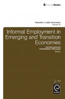 Informal Employment in Emerging and Transition Economies
 9781780527871, 9781780527864
