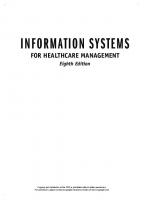 Information Systems for Healthcare Management, Eighth Edition [8 ed.]
 9781567936322, 9781567935998