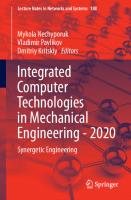 Integrated Computer Technologies in Mechanical Engineering - 2020: Synergetic Engineering (Lecture Notes in Networks and Systems, 188)
 3030667162, 9783030667160