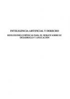 Inteligencia artificial y derecho: Reflexiones jurídicas para el debate sobre su desarrollo y aplicación [1 ed.]
 8411229491, 9788411229494