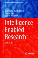Intelligence Enabled Research: DoSIER 2021 (Studies in Computational Intelligence, 1029)
 981190488X, 9789811904882