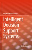 Intelligent Decision Support Systems
 3030877892, 9783030877897