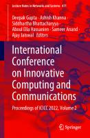 International Conference on Innovative Computing and Communications: Proceedings of ICICC 2022, Volume 2 (Lecture Notes in Networks and Systems, 471)
 9811925348, 9789811925344